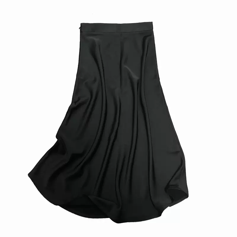 キレイめファッション  エレガントフレアロングスカート