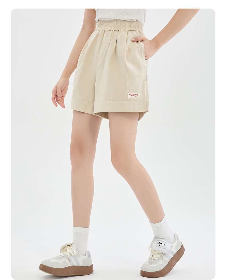 キレイめファッション  きれいめゆったりショートパンツ