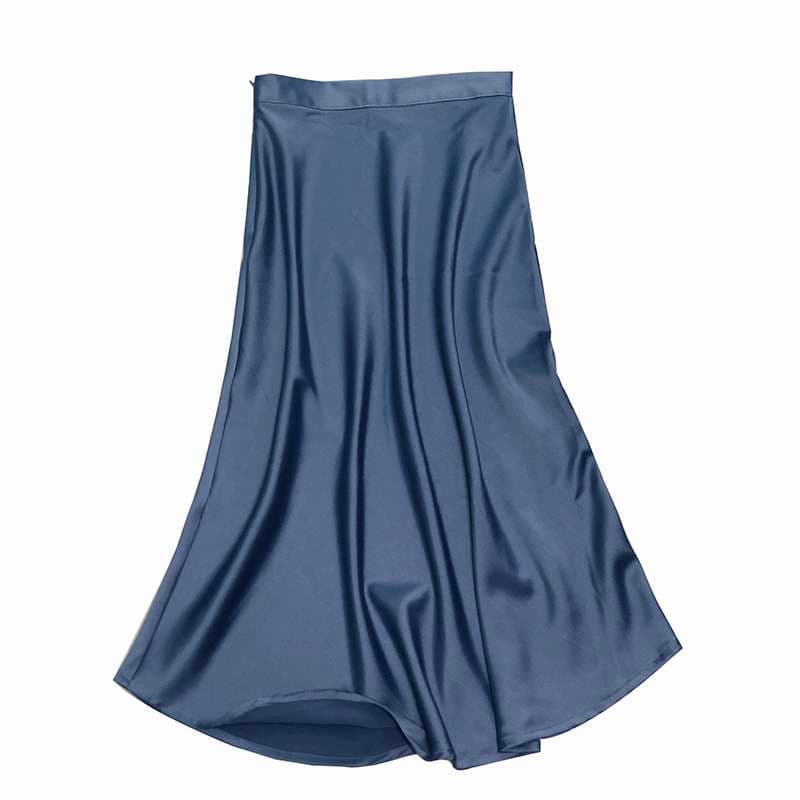 キレイめファッション  エレガントフレアロングスカート